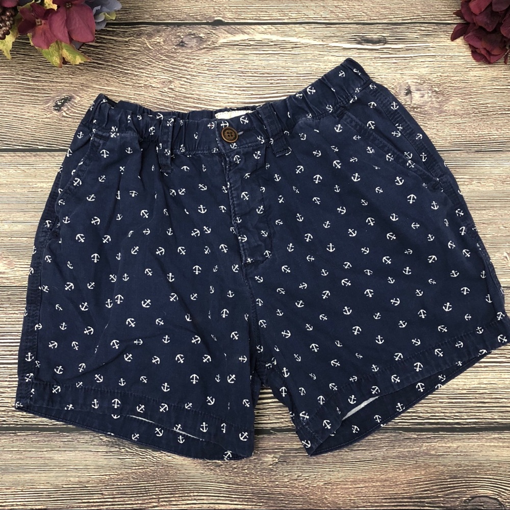 Abercrombie & Fitch Anchor Print Nautical Shorts S